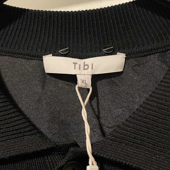 TIBI Ssense Exclusive Black Hybrid Polo Mens Size XL - Picture 11 of 14